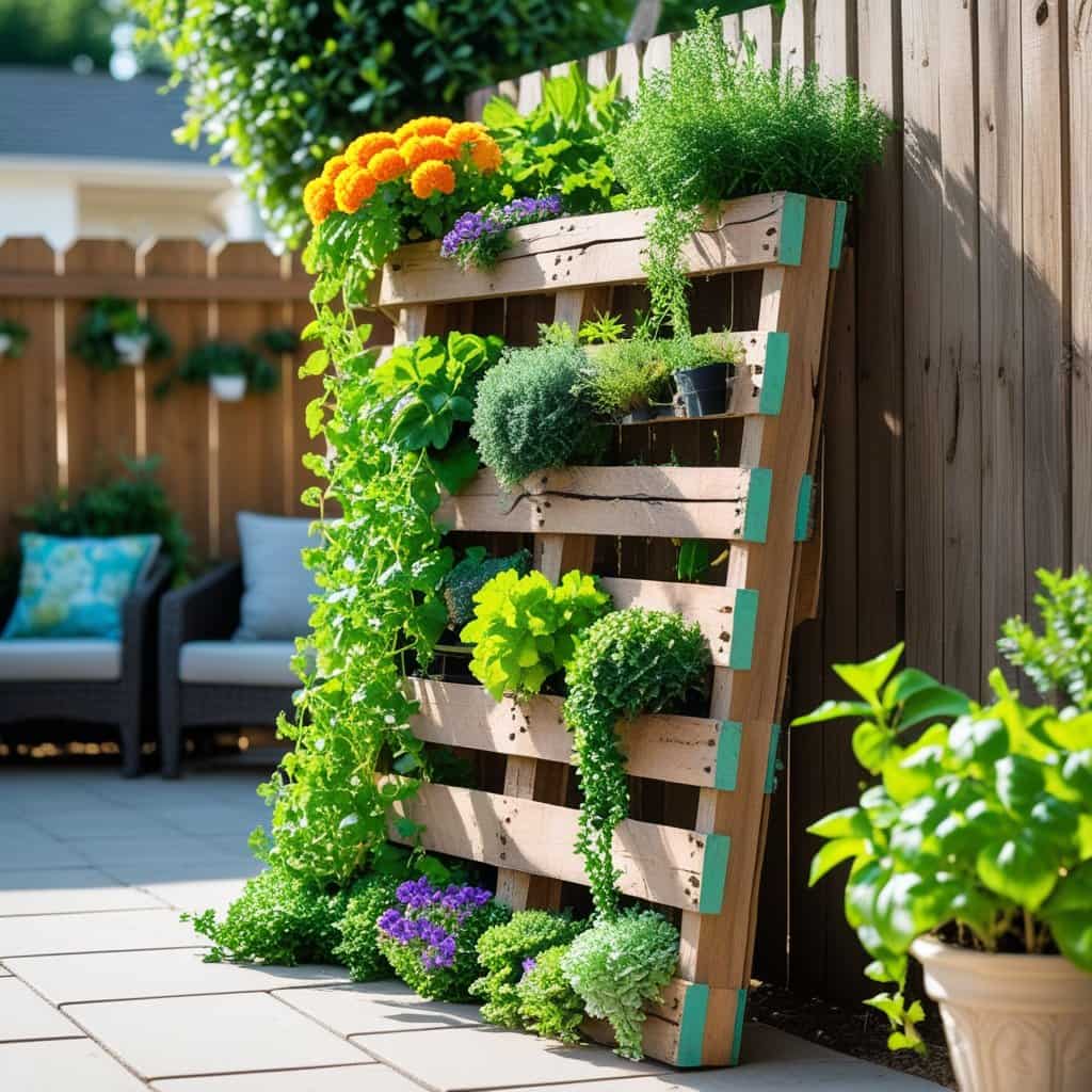 17 Cheap Pallet Garden Ideas 