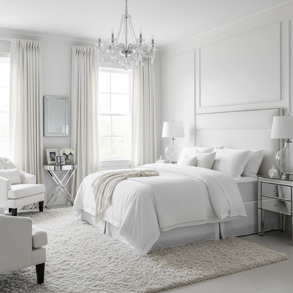 20 White Bedroom Decor Ideas
