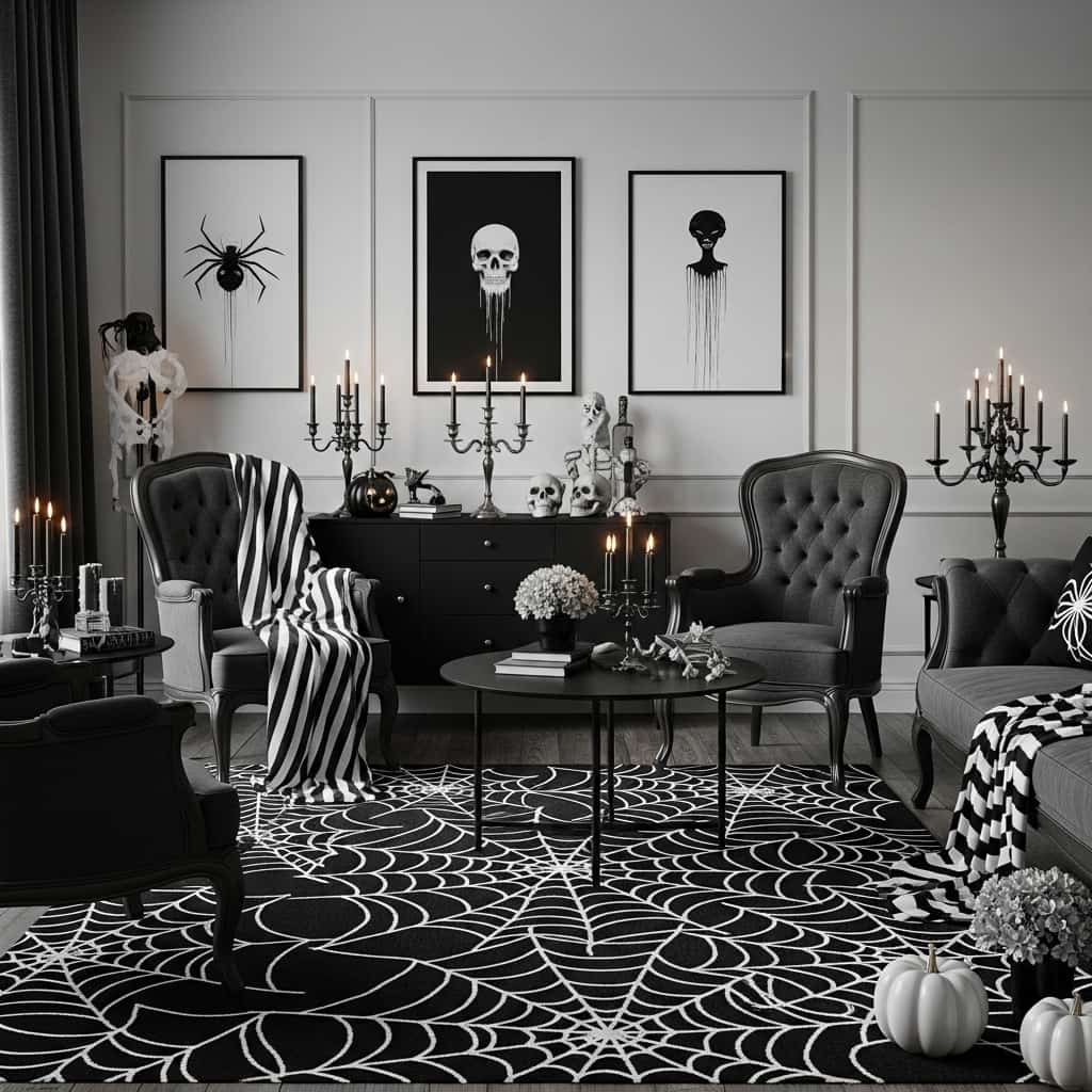 30 Halloween Living Room Decor Ideas