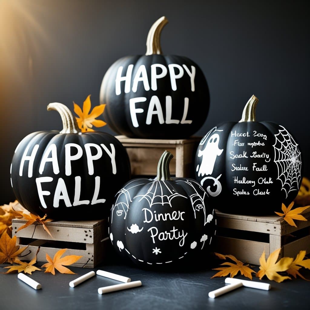 20 Pumpkin Decorating Ideas
