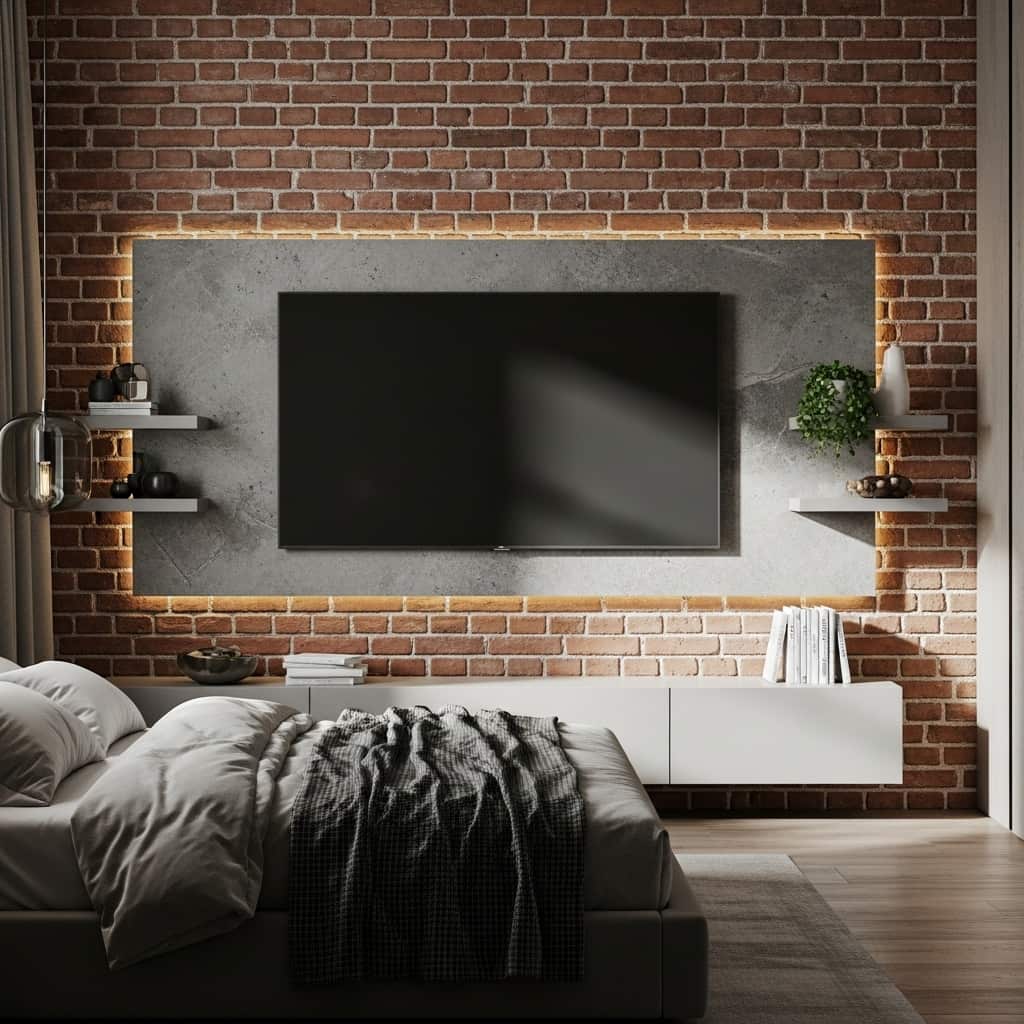 15 bedroom TV wall ideas