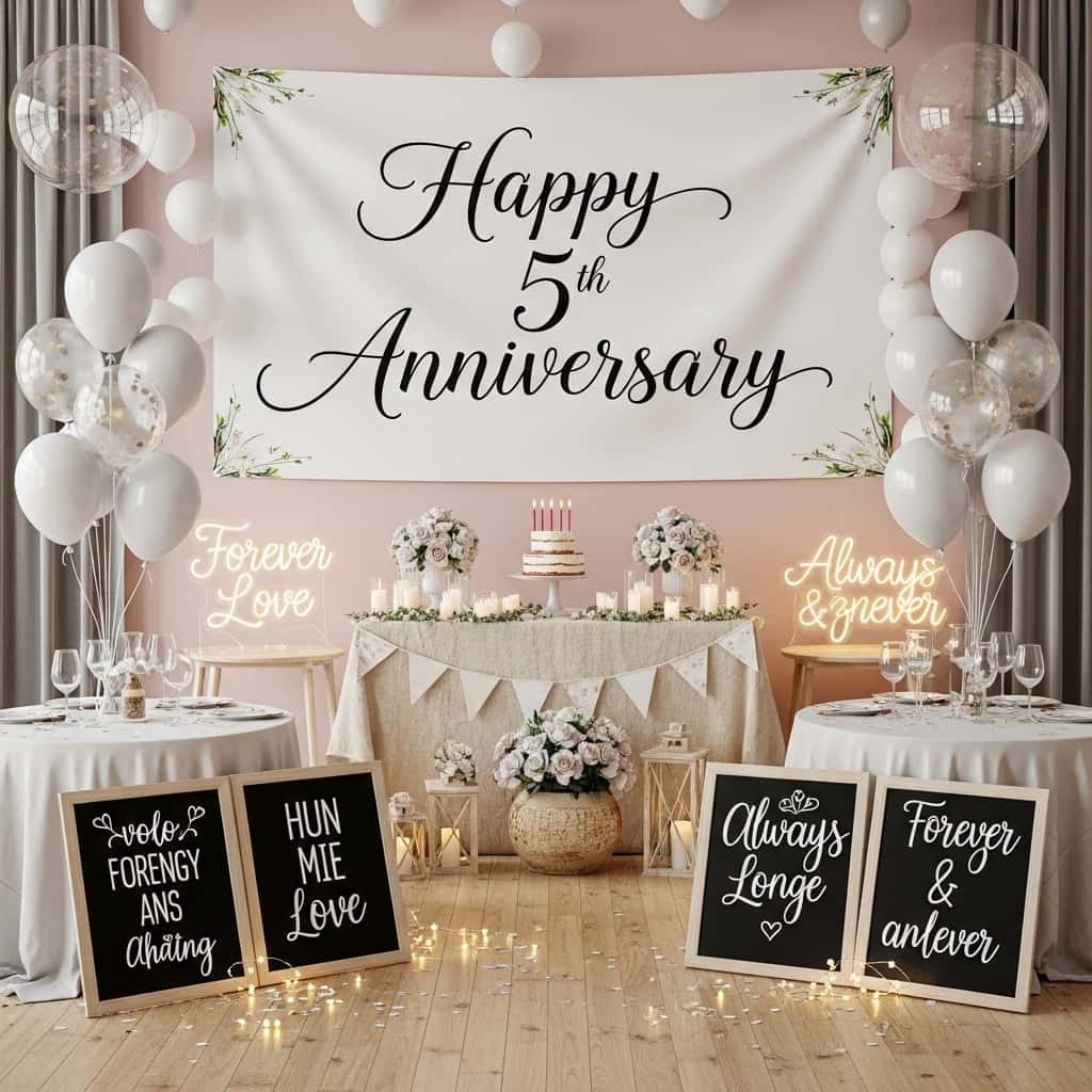 15 Anniversary Decoration Ideas 