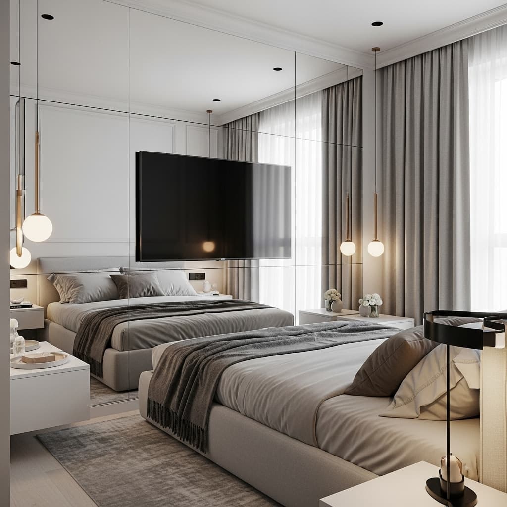 15 bedroom TV wall ideas