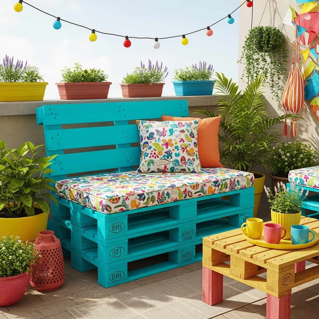 20 Easy Pallet Bench Ideas