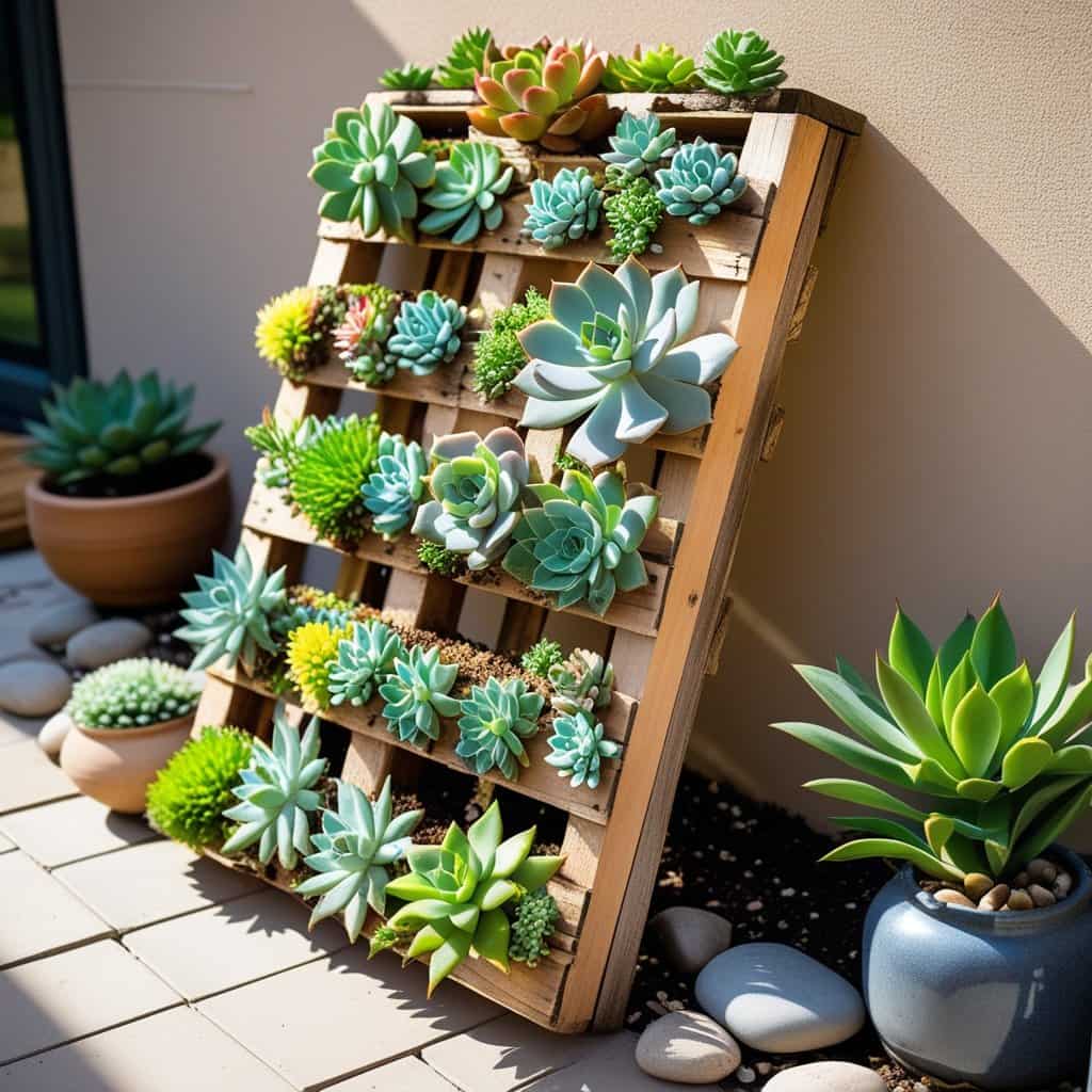17 Cheap Pallet Garden Ideas 