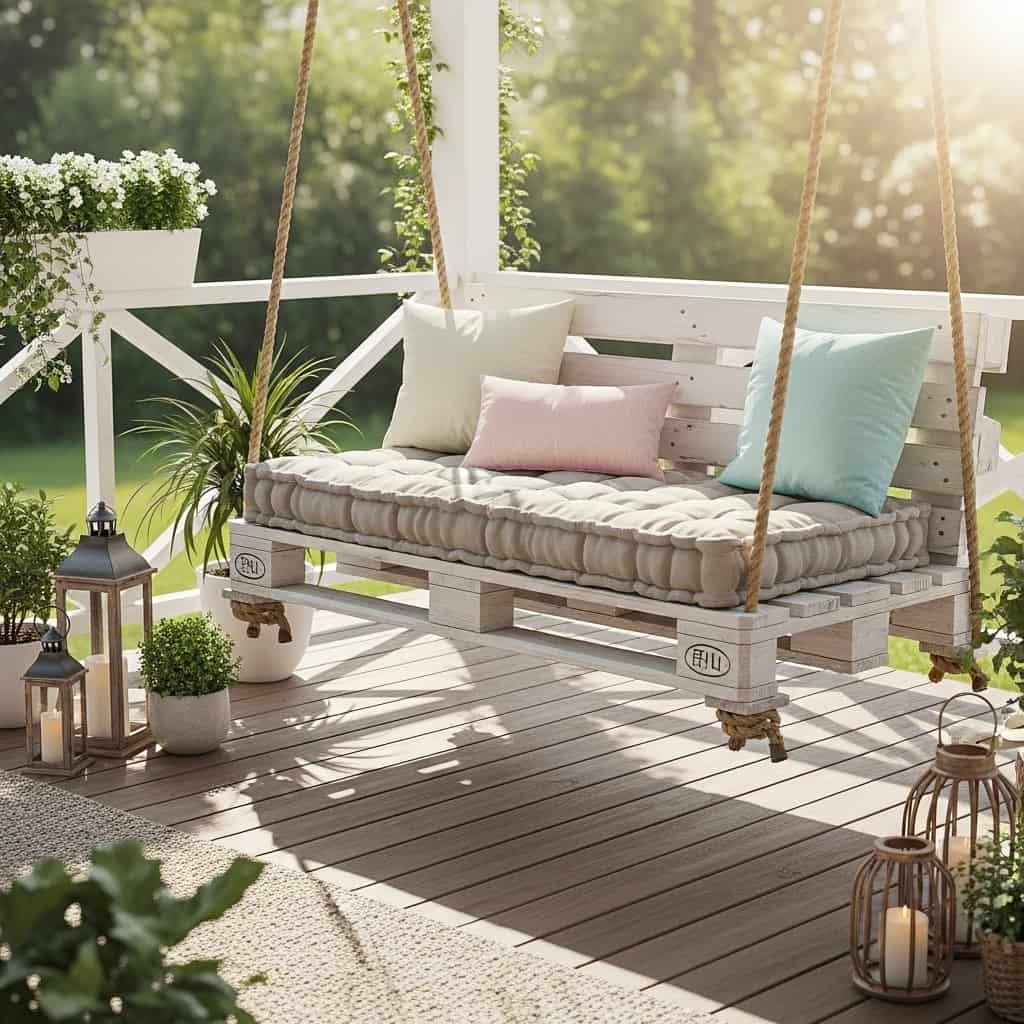 20 Easy Pallet Bench Ideas