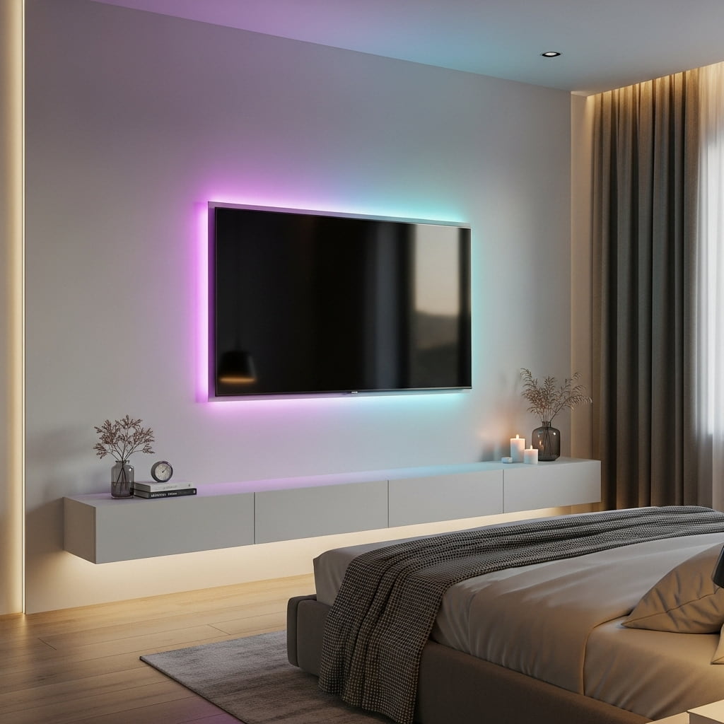 15 bedroom TV wall ideas