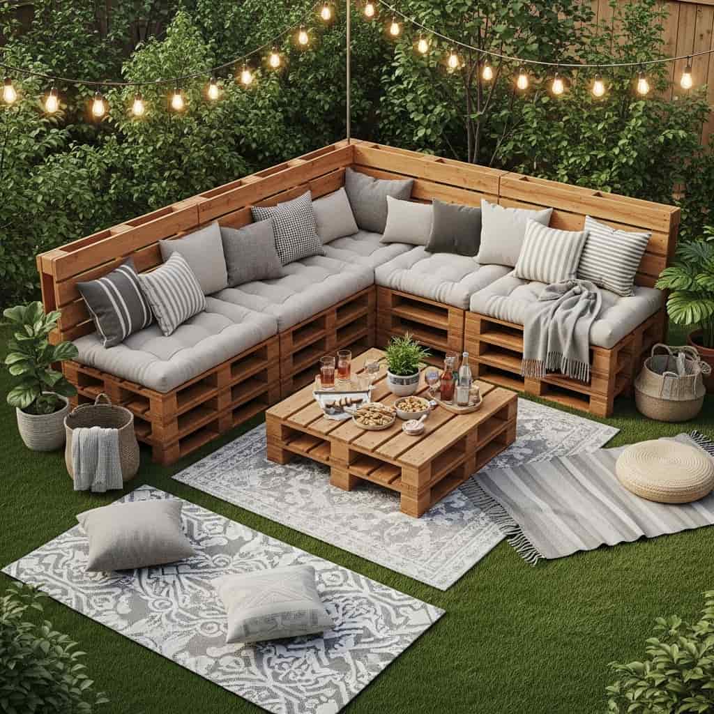 20 Easy Pallet Bench Ideas