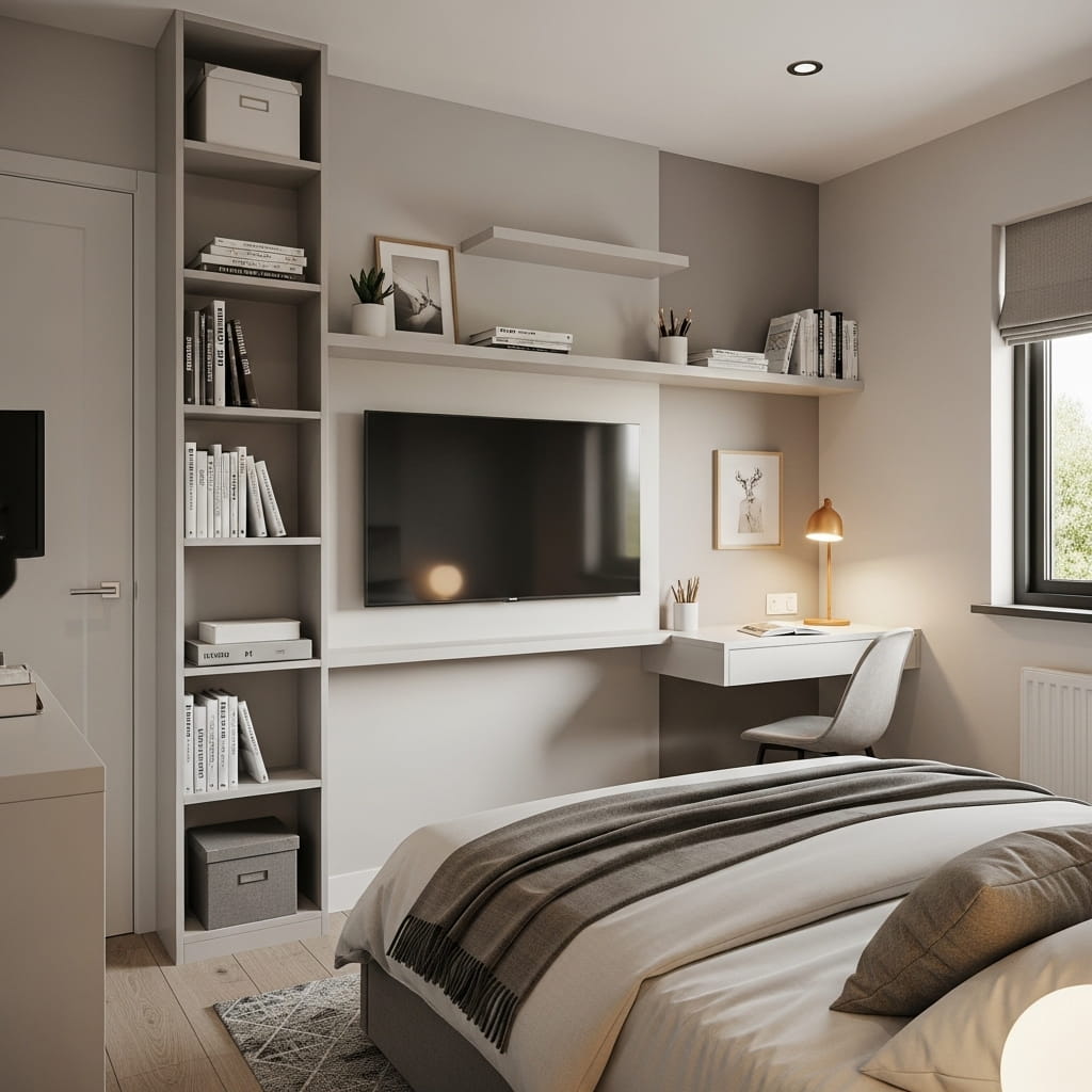 15 bedroom TV wall ideas