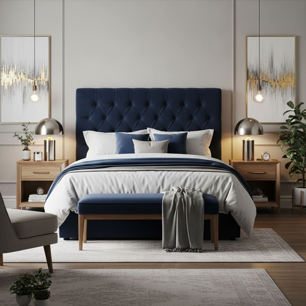 25 Blue Bedroom Decor Ideas