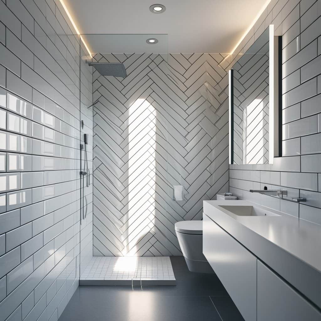 22 Small Bathroom Tile Ideas