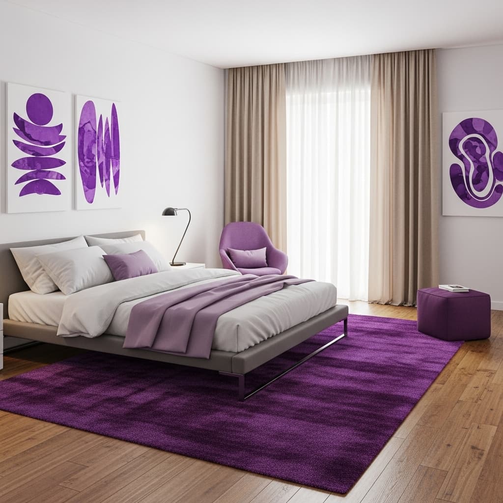 25 Purple Bedroom Decor Ideas