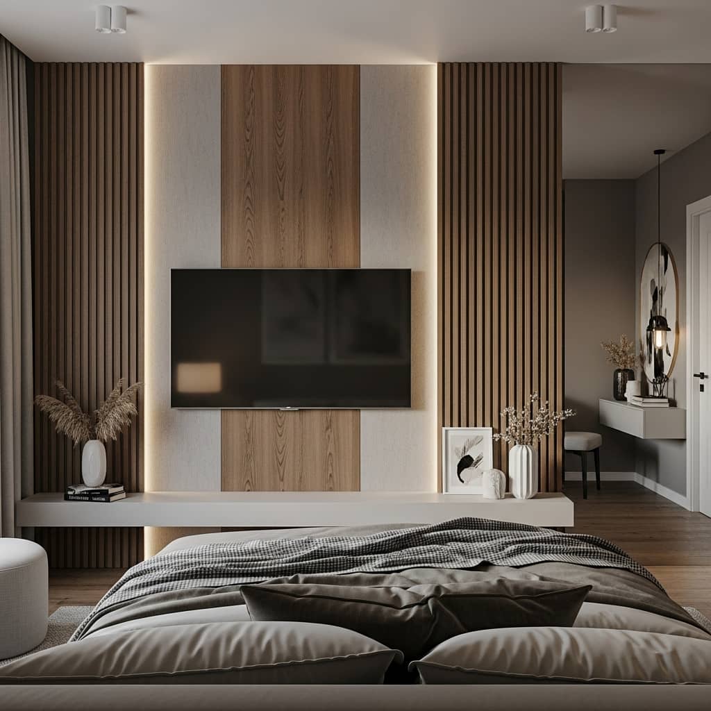 15 bedroom TV wall ideas