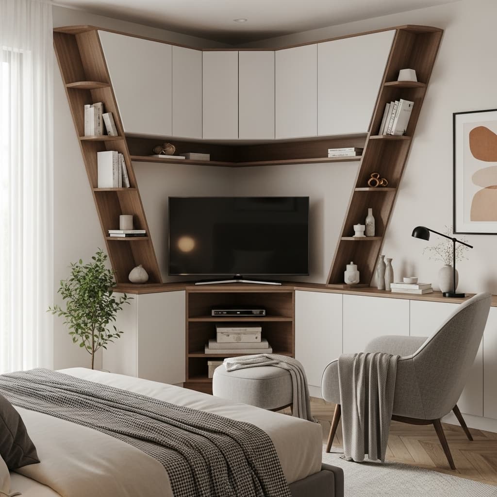 15 bedroom TV wall ideas