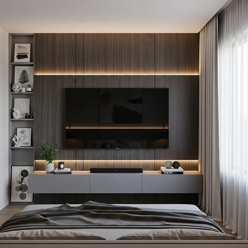 15 Bedroom TV Wall Ideas Transform Your Entertainment Space with Style