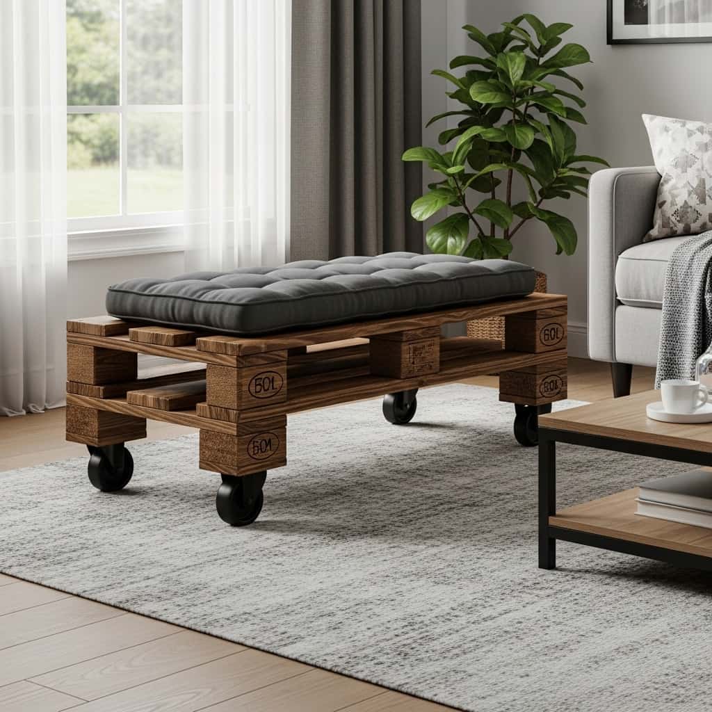 20 Easy Pallet Bench Ideas