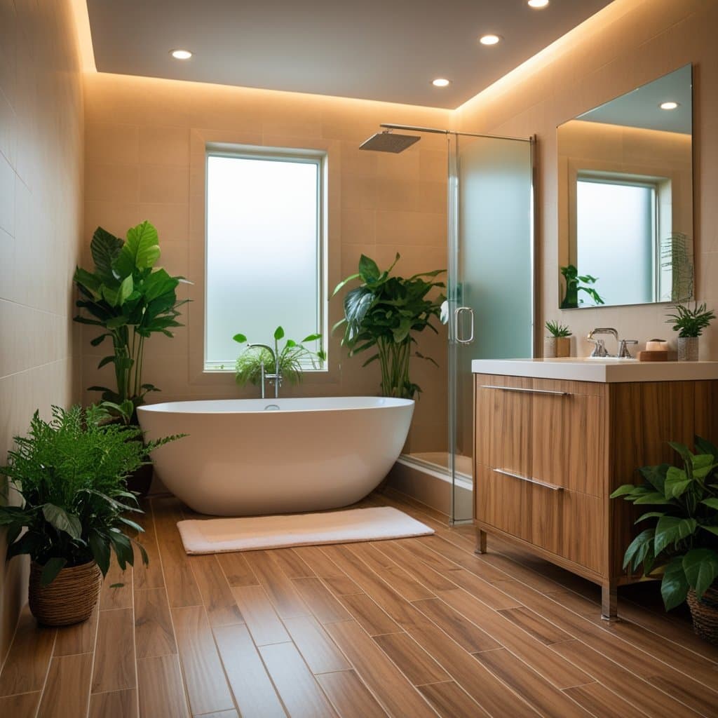 22 Small Bathroom Tile Ideas