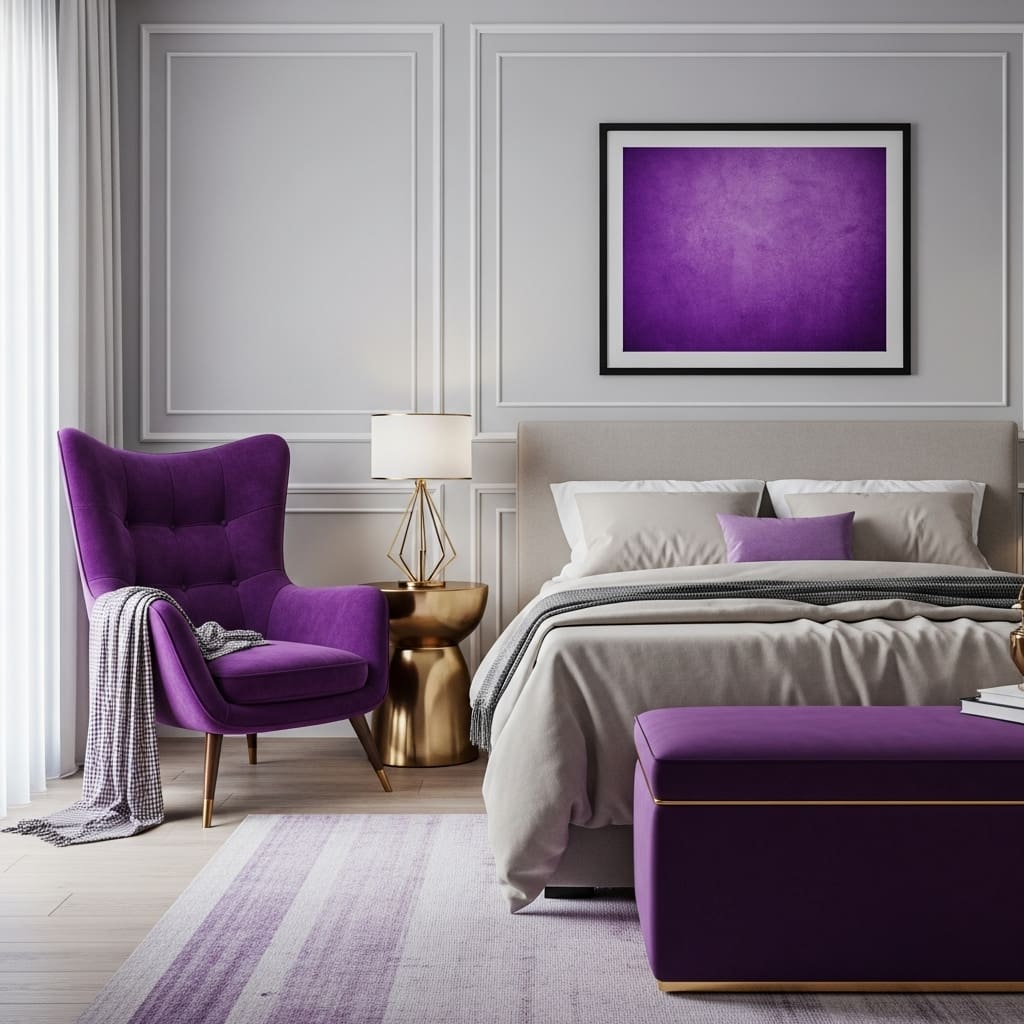 25 Purple Bedroom Decor Ideas