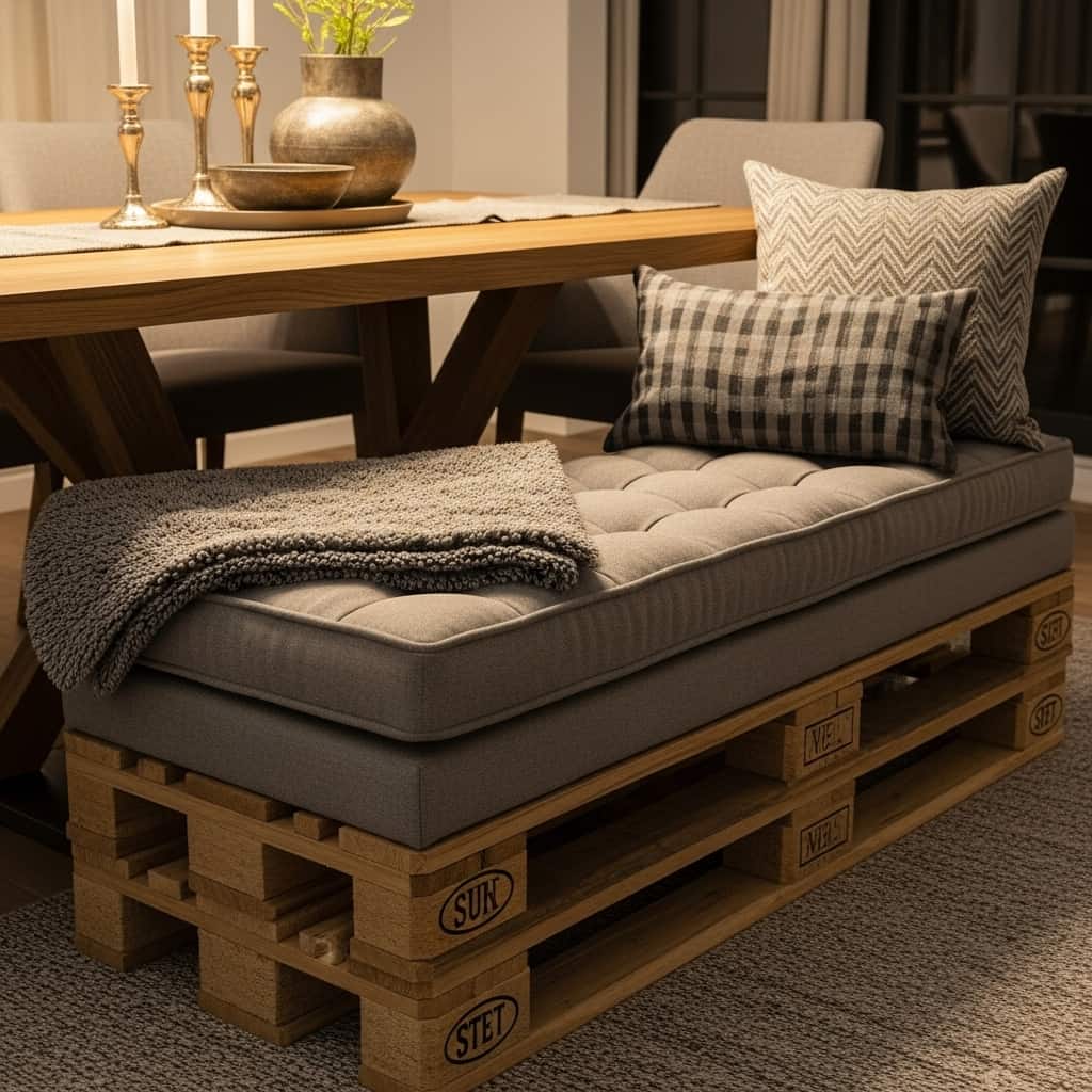 20 Easy Pallet Bench Ideas