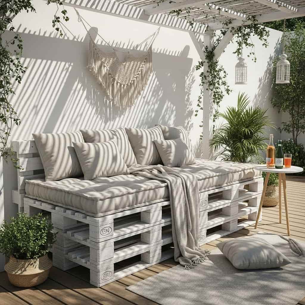 20 Easy Pallet Bench Ideas