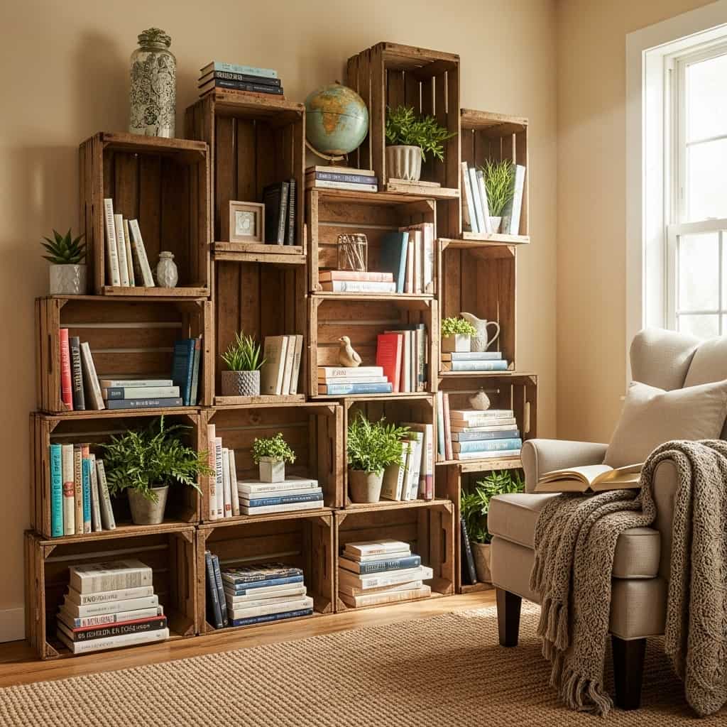 35 DIY Home Library Ideas