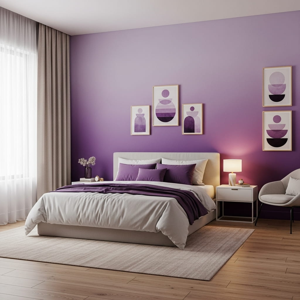 25 Purple Bedroom Decor Ideas