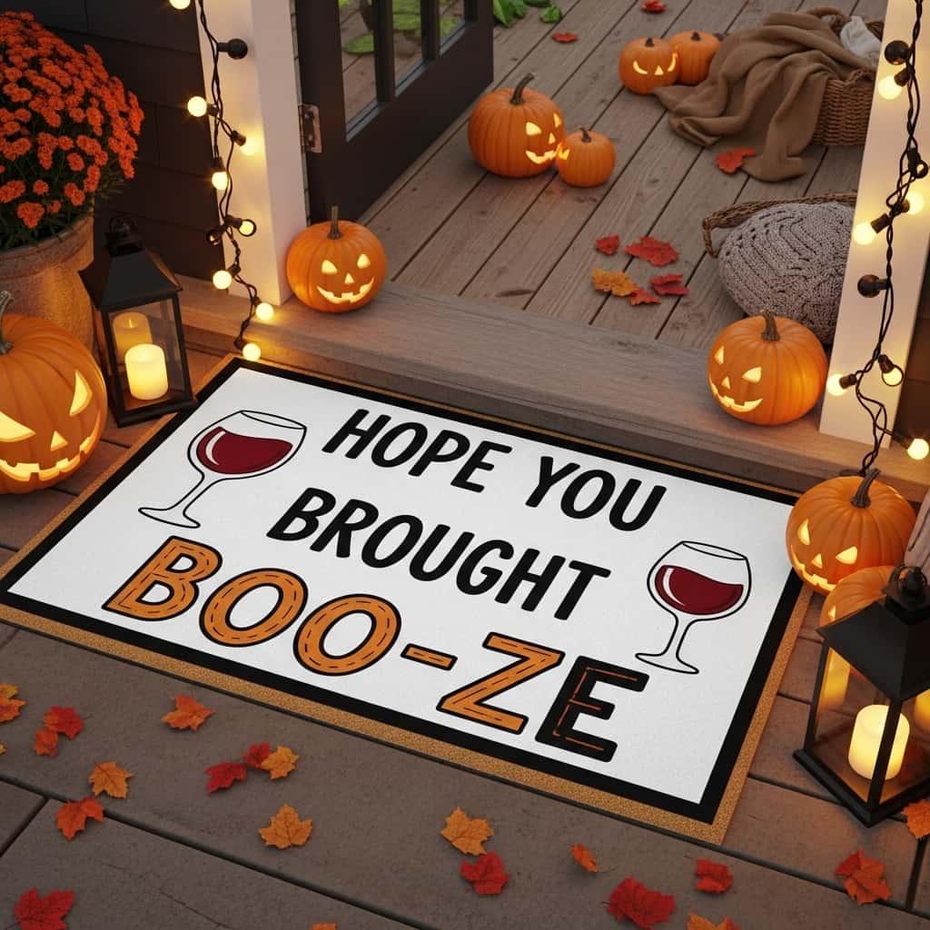 23 Halloween Door Mat Ideas 2025
