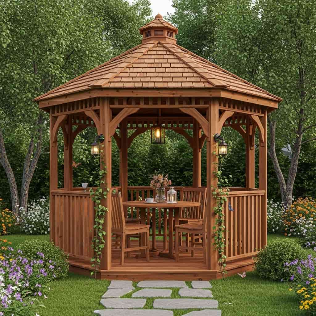 25 Gazebo Ideas for Your Backyard