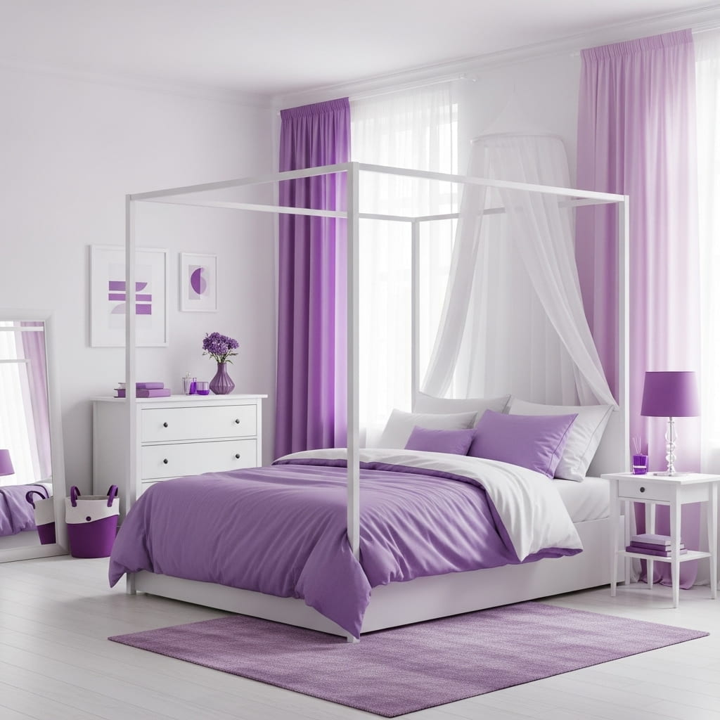 25 Purple Bedroom Decor Ideas