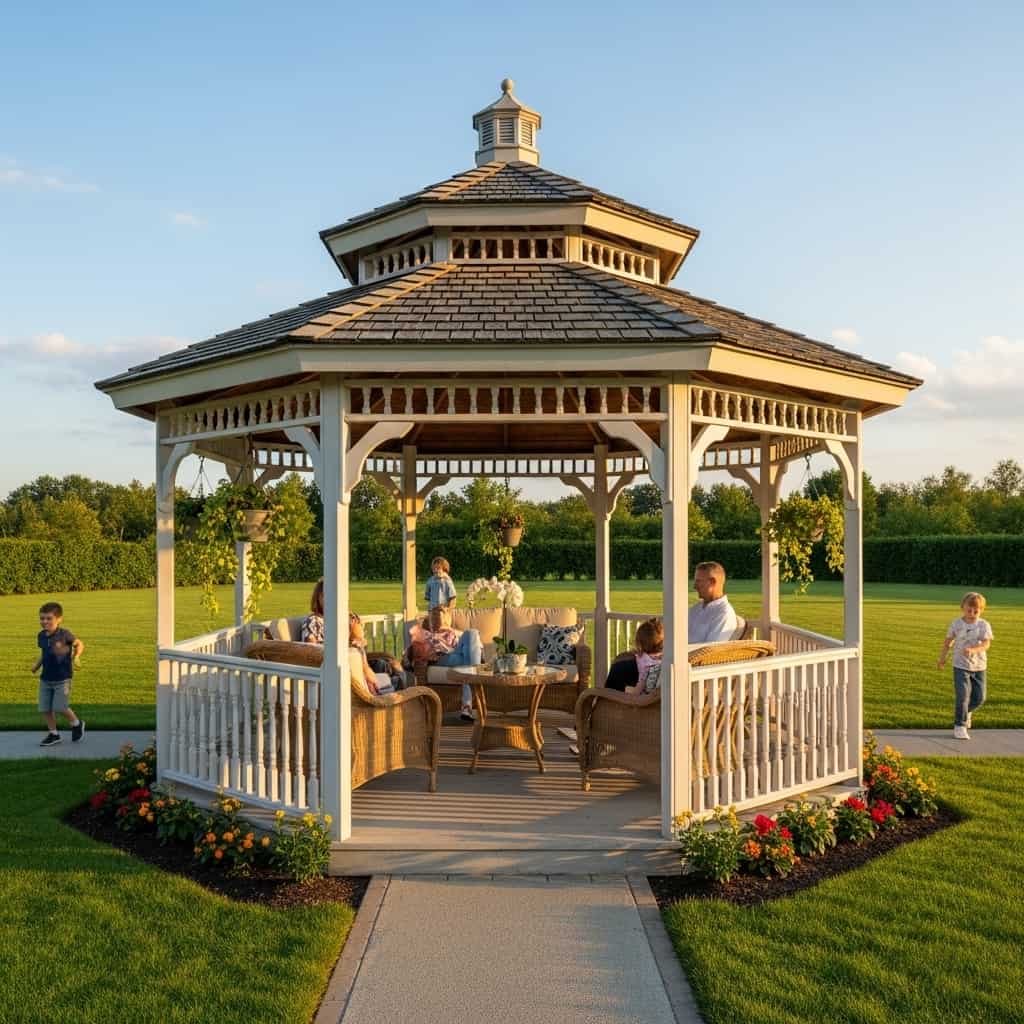 25 Gazebo Ideas for Your Backyard