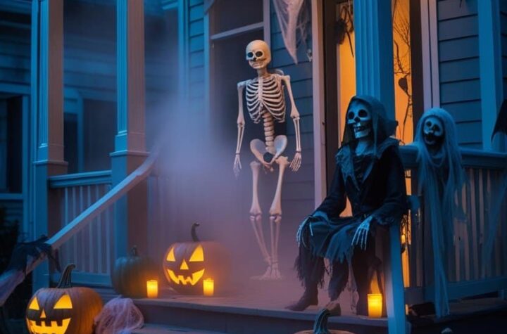 20 Scary Halloween Porch Decoration Ideas to Haunt Your Home
