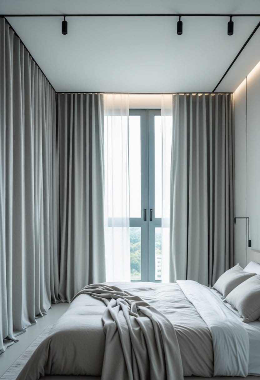 23 Stunning Bedroom Curtain Ideas