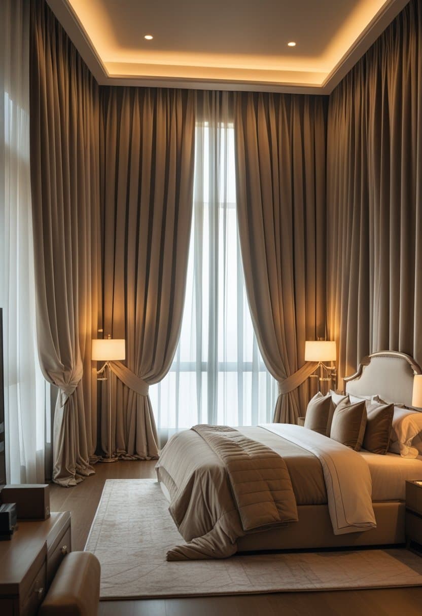 23 Stunning Bedroom Curtain Ideas