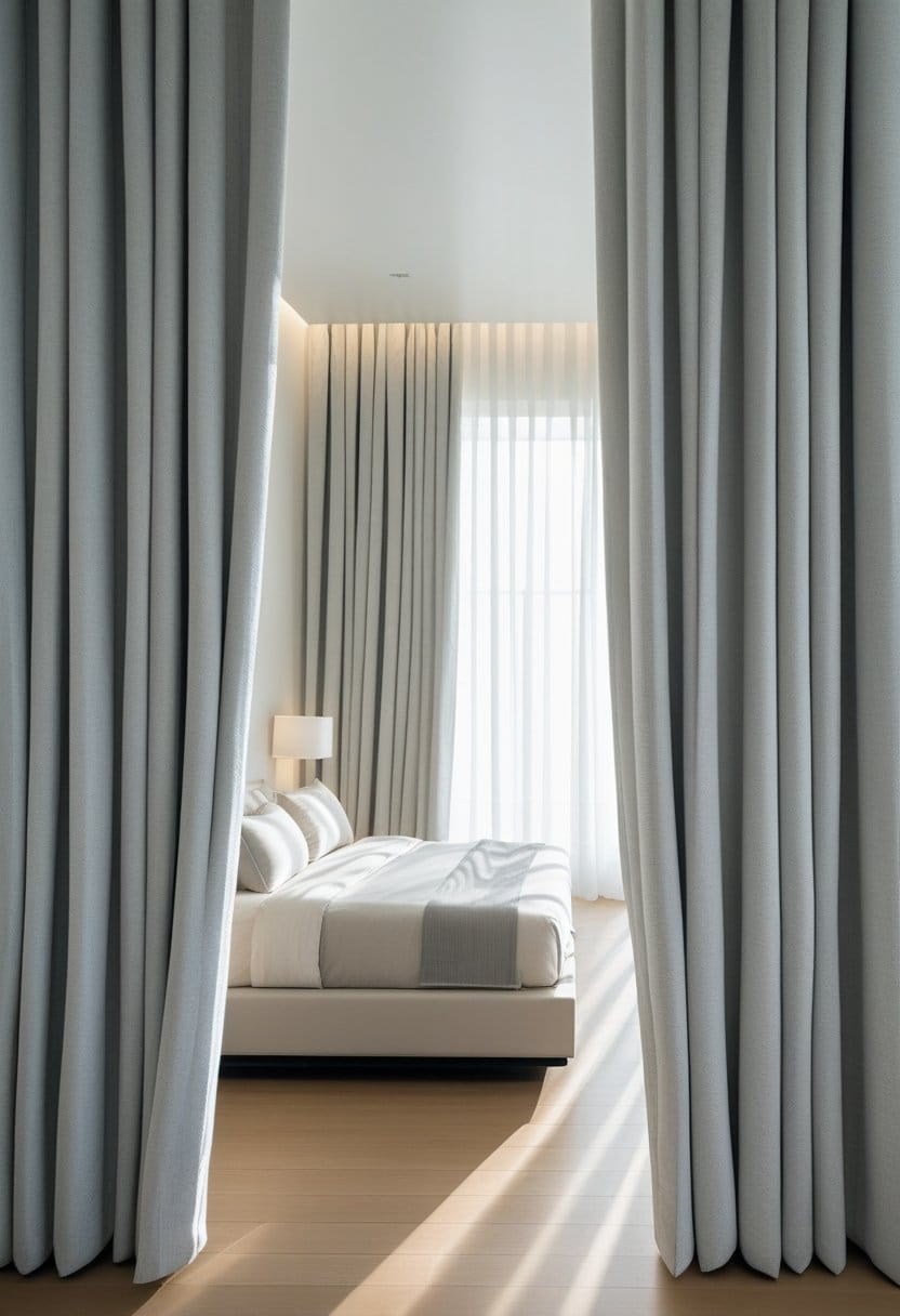 23 Stunning Bedroom Curtain Ideas