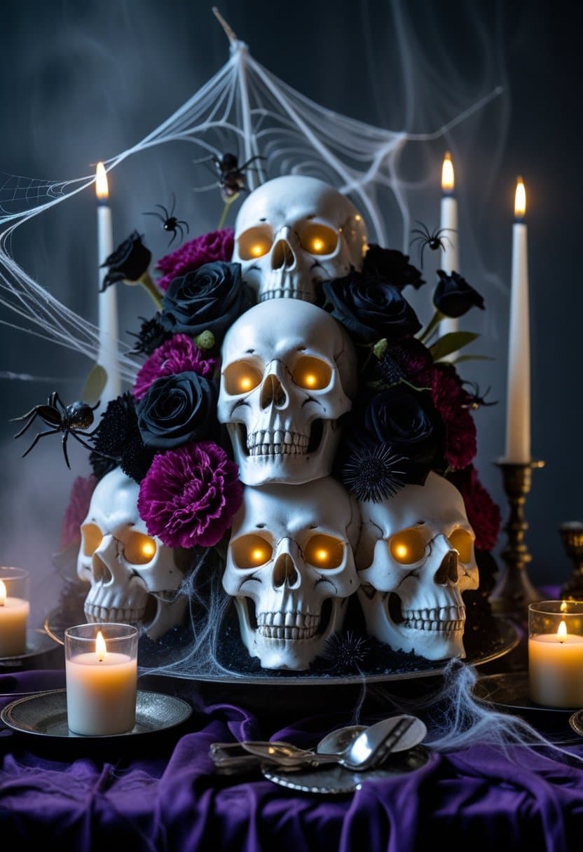 23 Spooky Halloween Table Decor Ideas