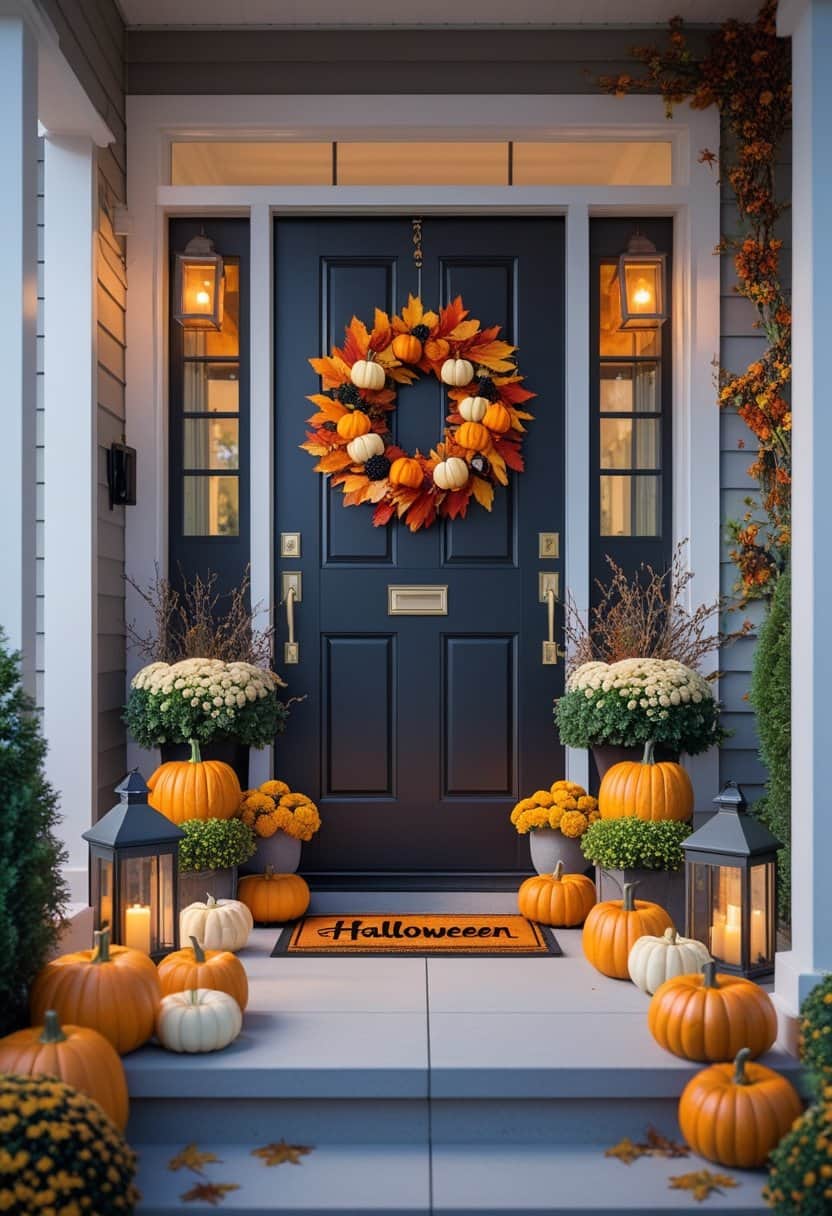 25 Halloween Entryway Decor Ideas to Elevate Your First Impressions