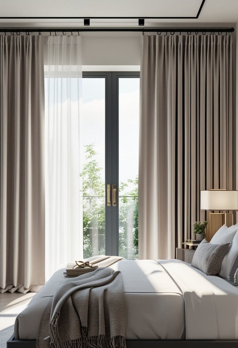 23 Stunning Bedroom Curtain Ideas