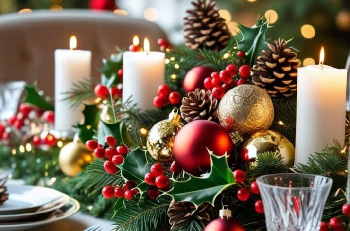 27 Festive Christmas Centerpiece Ideas to Transform Your Holiday Table
