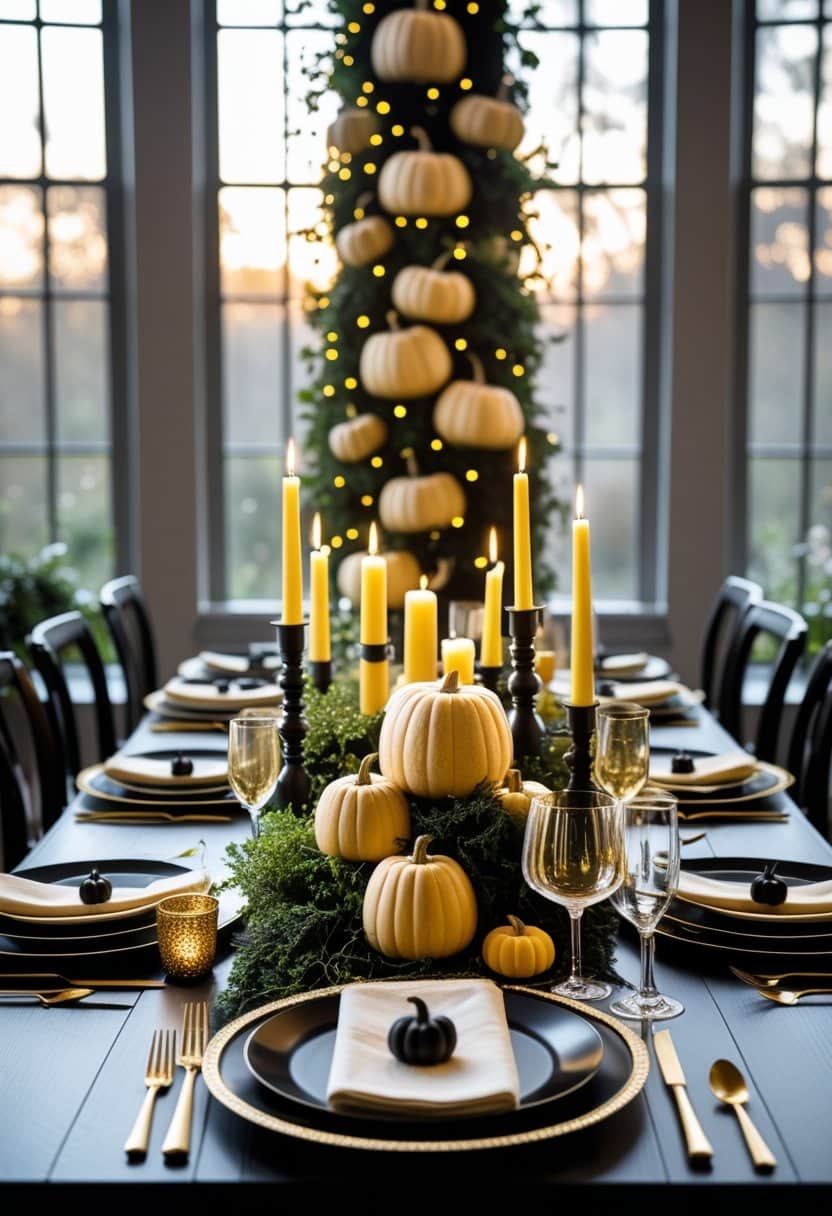 25 Elegant Halloween Table Decor Ideas