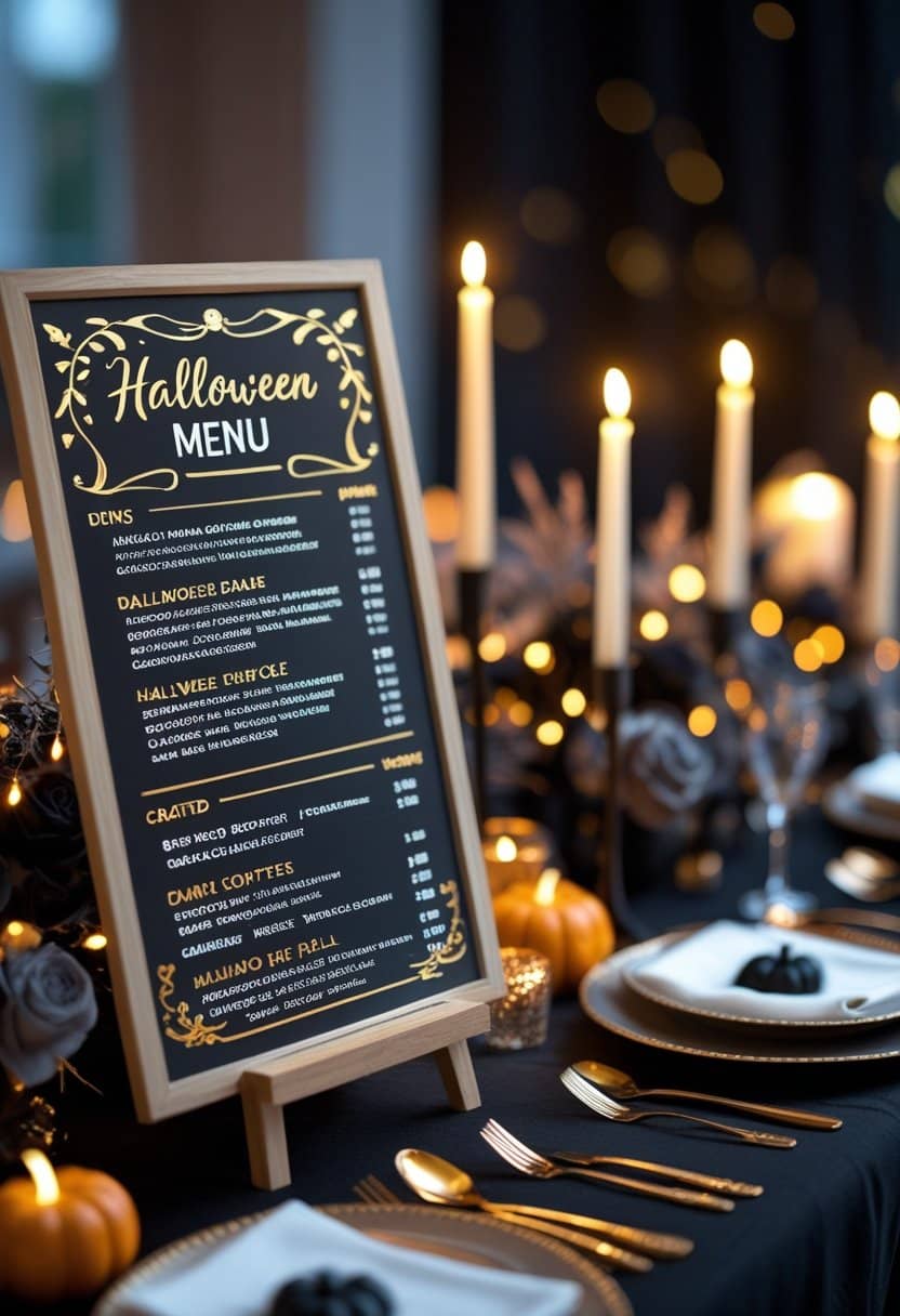 25 Elegant Halloween Table Decor Ideas