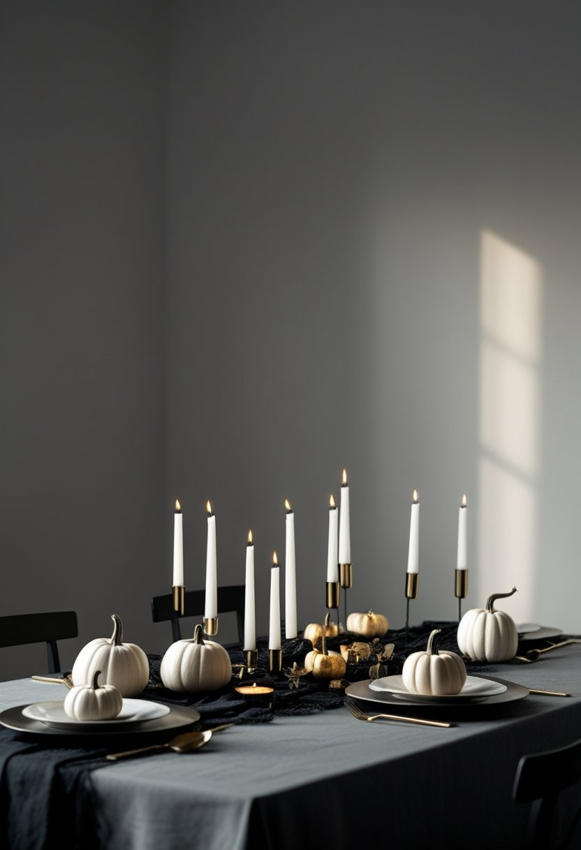 25 Elegant Halloween Table Decor Ideas
