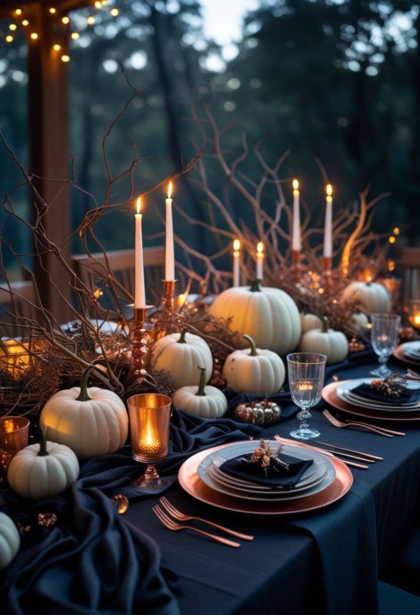 25 Elegant Halloween Table Decor Ideas