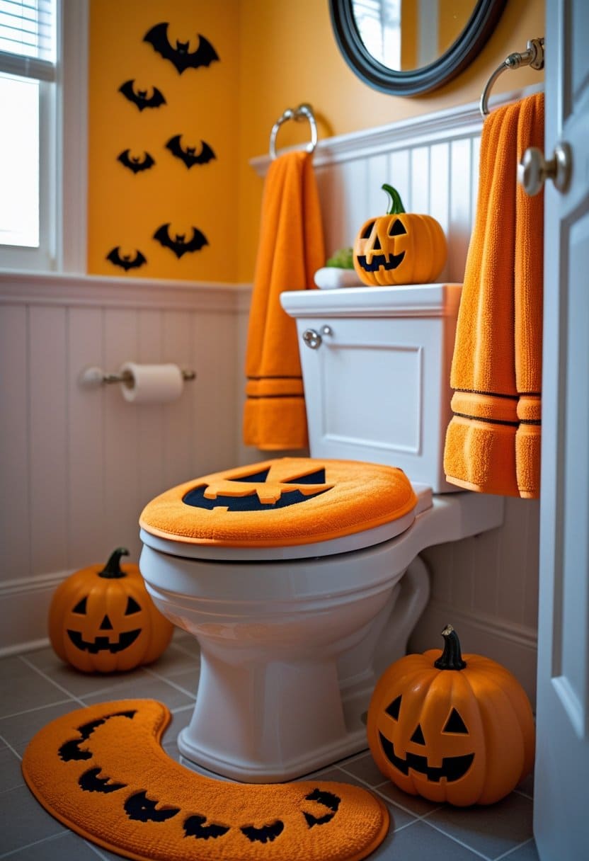 21 Funny Halloween Bathroom Ideas 