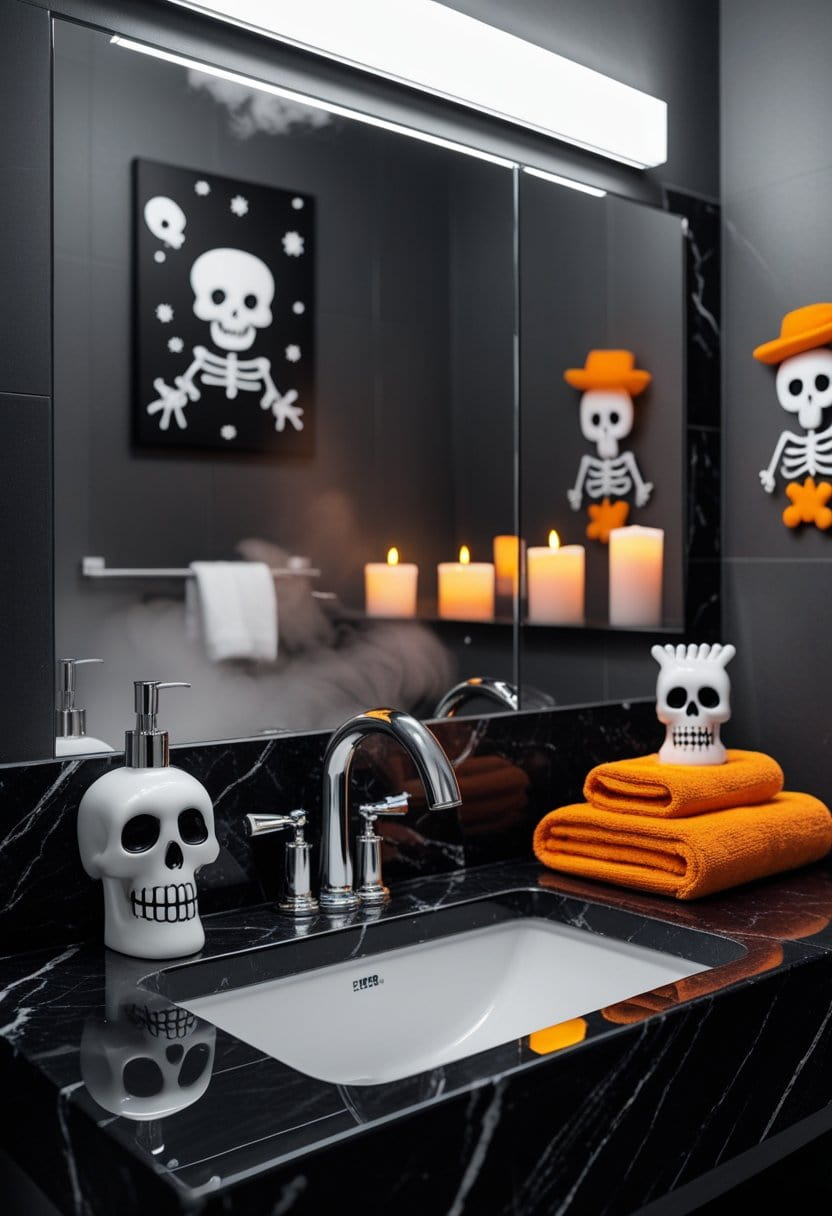 21 Funny Halloween Bathroom Ideas 