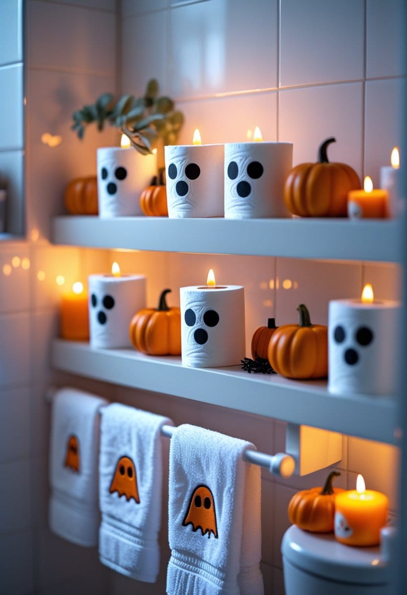 21 Funny Halloween Bathroom Ideas 