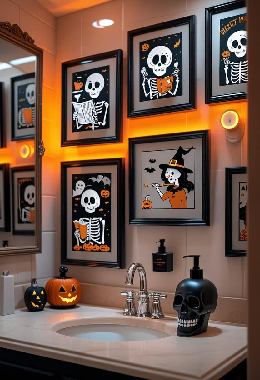 21 Funny Halloween Bathroom Ideas 