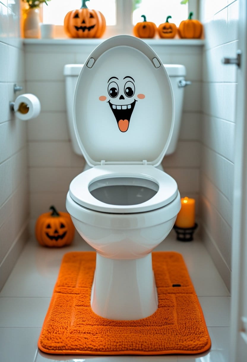 21 Funny Halloween Bathroom Ideas 