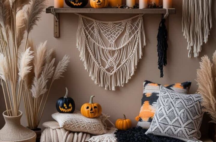 19 Boho-Spooky Halloween Decor Ideas to Transform Your Space This Fall