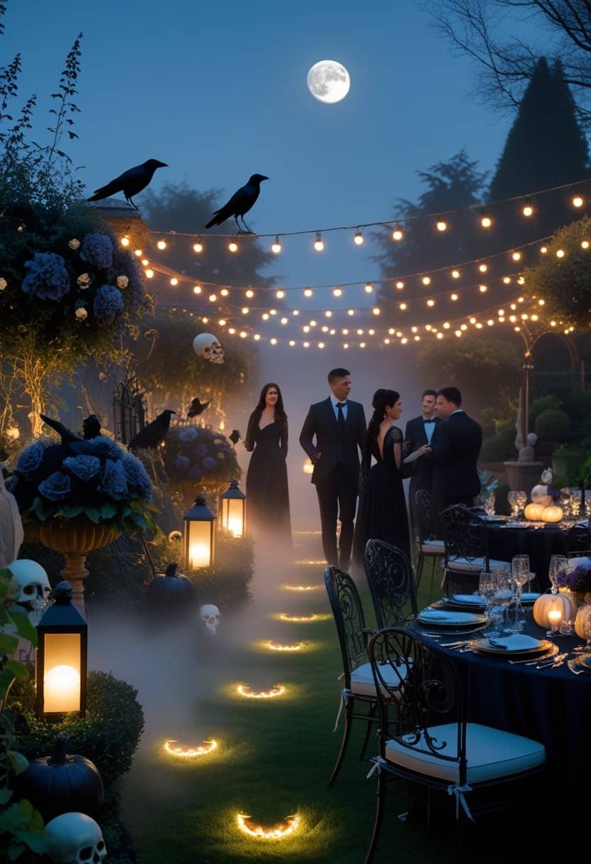 20 Glamorous Halloween Setup Ideas