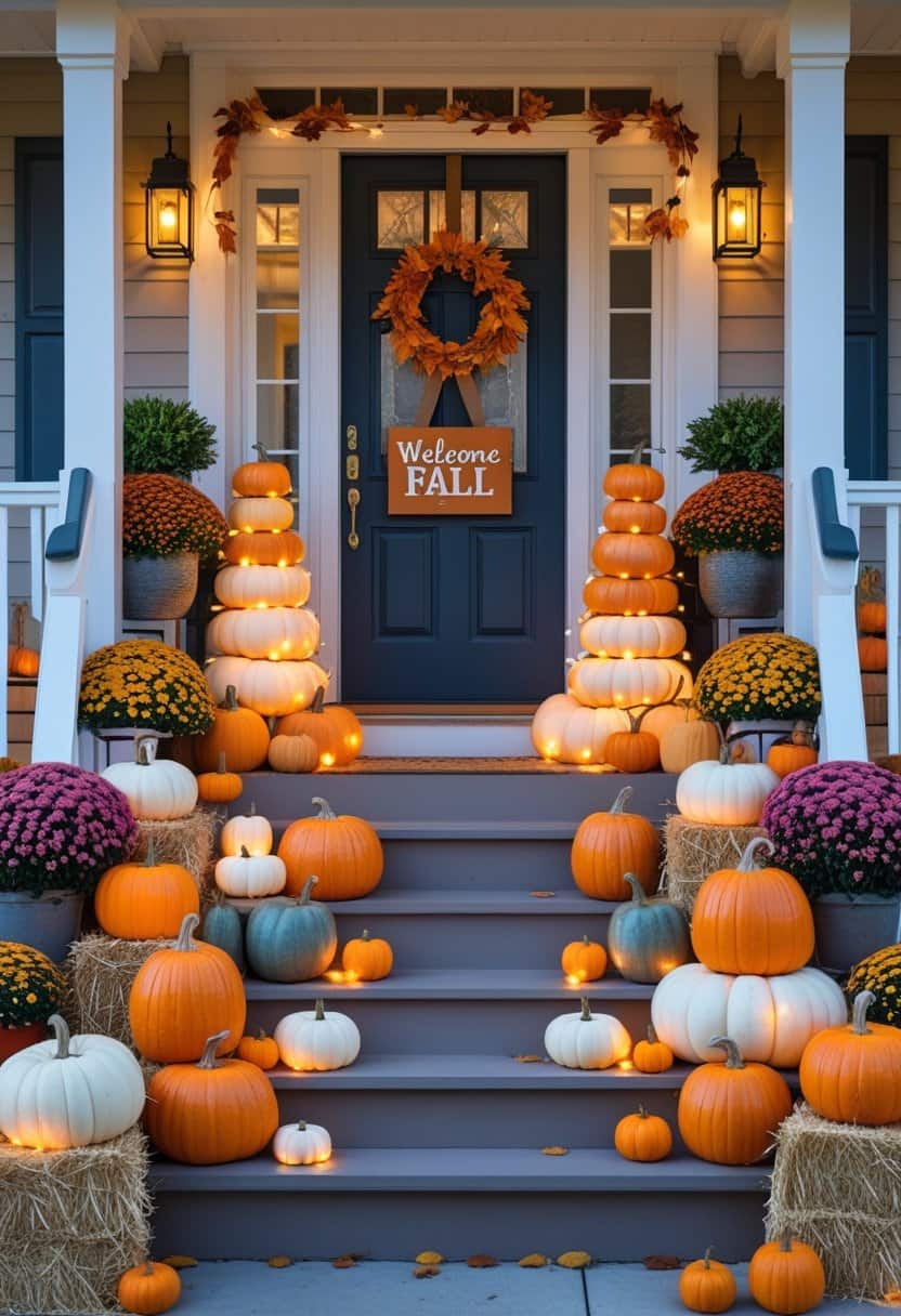 22 Chic Pumpkin Decor Ideas 